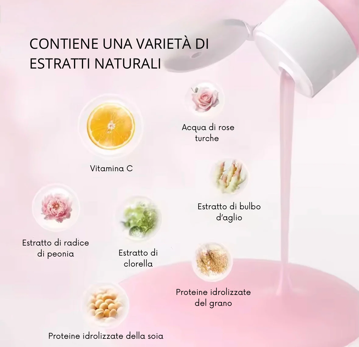 Set Corpo e Capelli Sakura (3 pezzi)