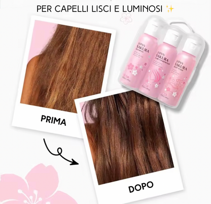 Set Corpo e Capelli Sakura (3 pezzi)