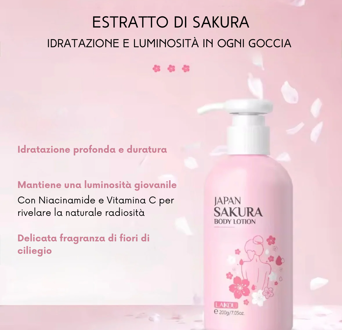 Lozione corpo Sakura – Giappone